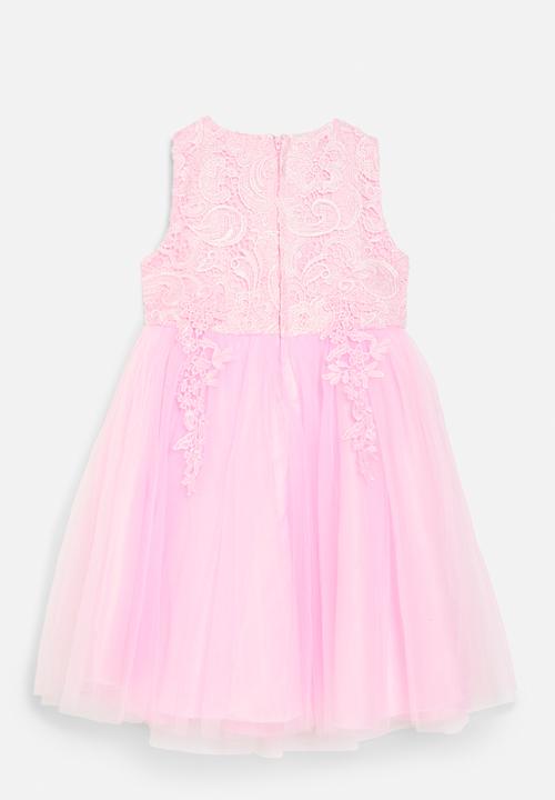 Pop Candy - Floral embellished dress - pink