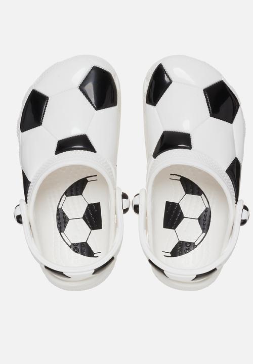 Crocs - Classic Soccer Ball Clog T - White/Black