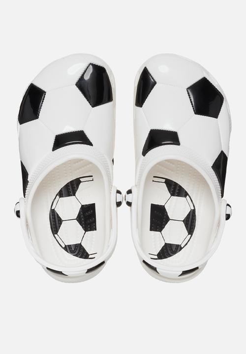 Crocs - Classic Soccer Ball Clog K - White/Black