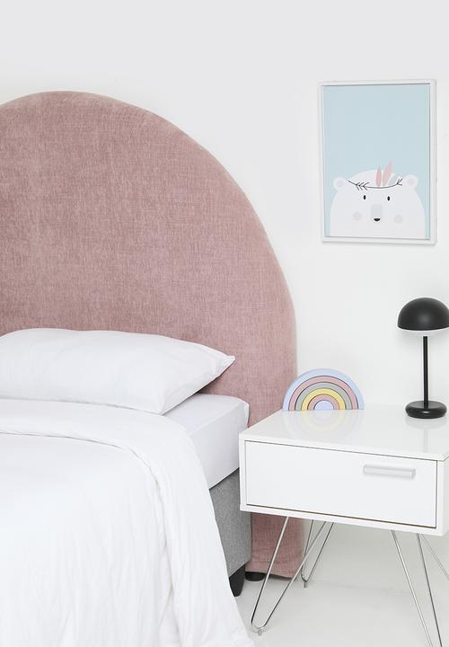 Sixth Floor - Milo Headboard - rosewood