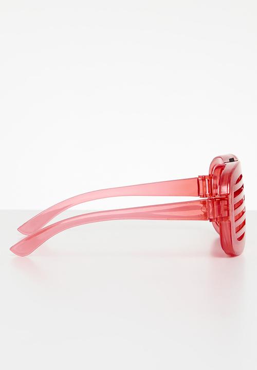 Pop Candy - Led sunglasses - red