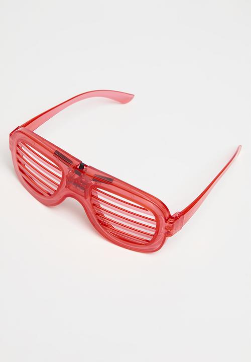 Pop Candy - Led sunglasses - red
