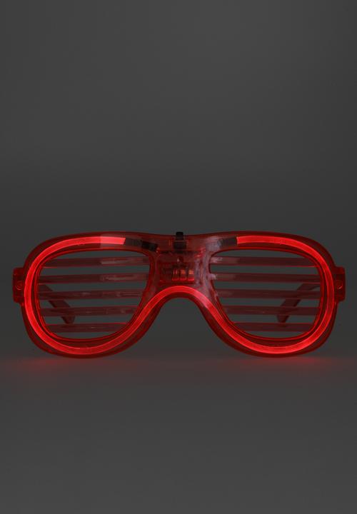 Pop Candy - Led sunglasses - red