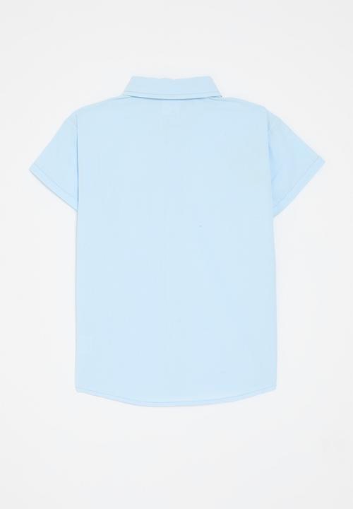 Pop Candy - Pocket button up shirt - blue