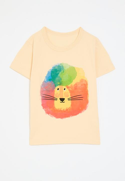 Pop Candy - Printed tee - ecru