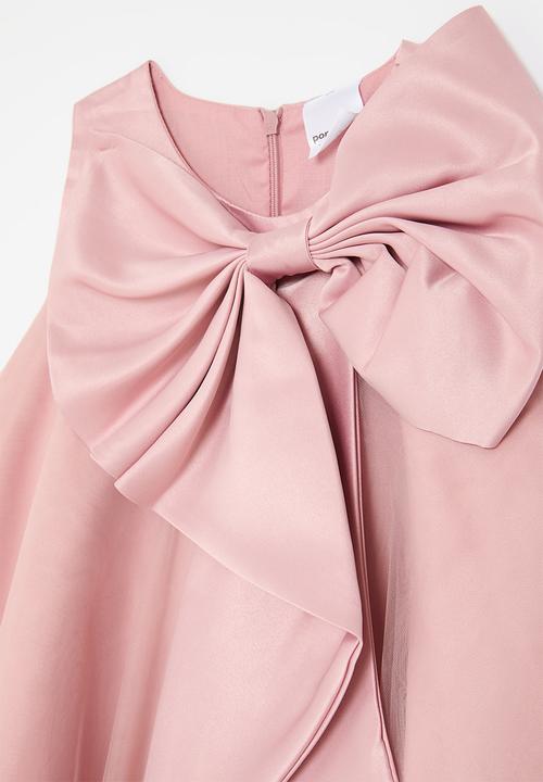 Pop Candy - Bow décor dress - pink
