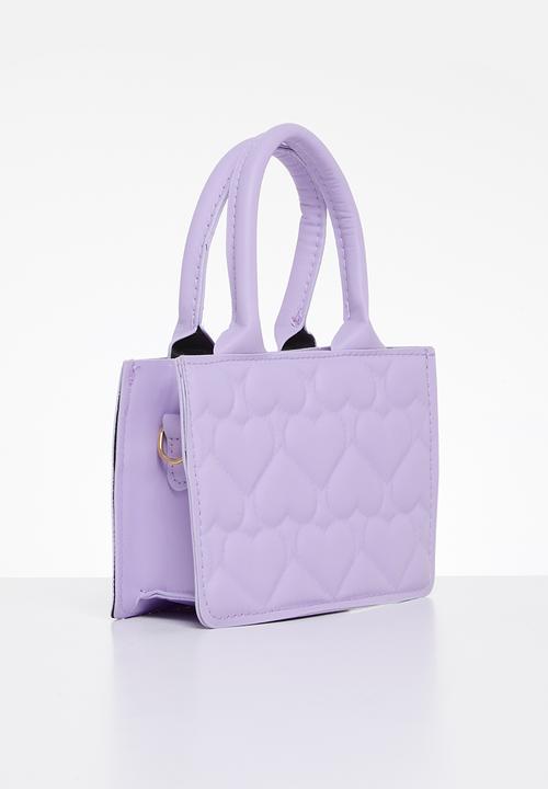 Pop Candy - Quilted handbag - lilac