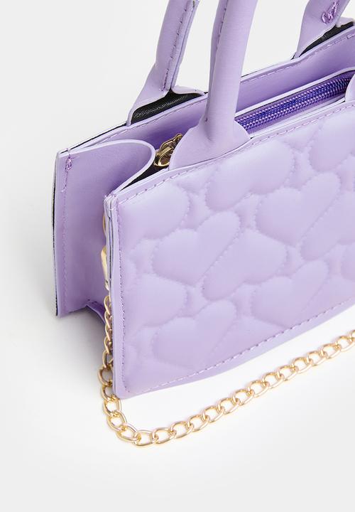 Pop Candy - Quilted handbag - lilac