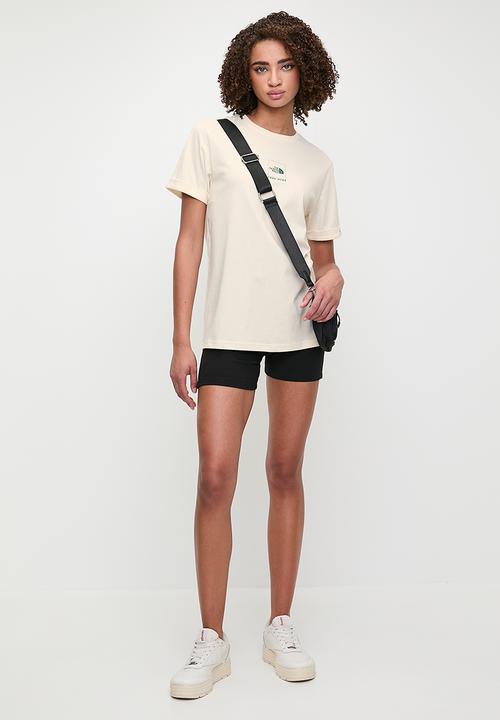 The North Face - W s/s coordinates tee - white dune