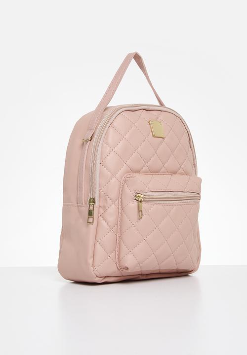 Pop Candy - Quilted back pack - pink