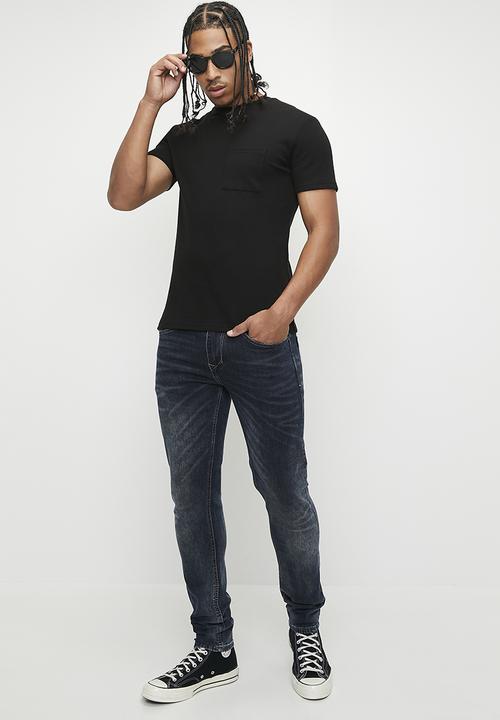 Alpha Industries - Ai milan jeans - blue