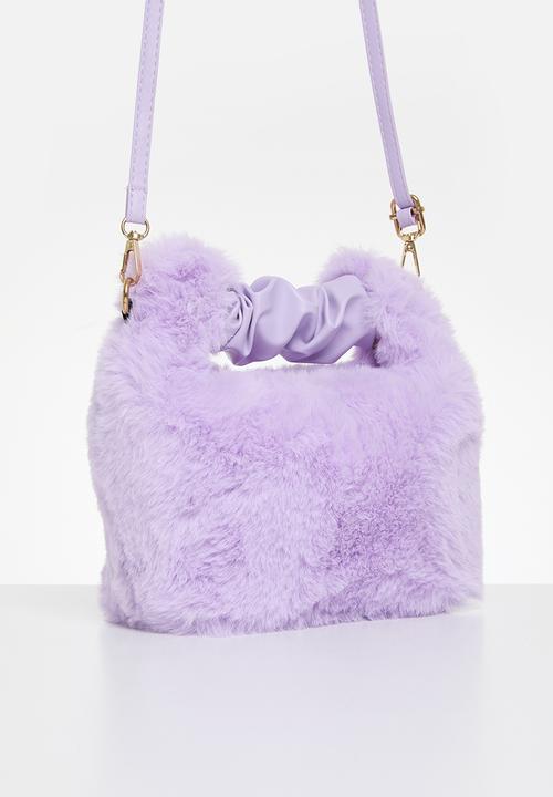 Pop Candy - Plush handbag-purple