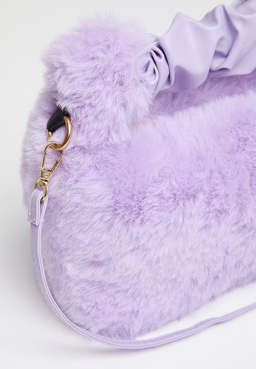 Pop Candy - Plush handbag-purple