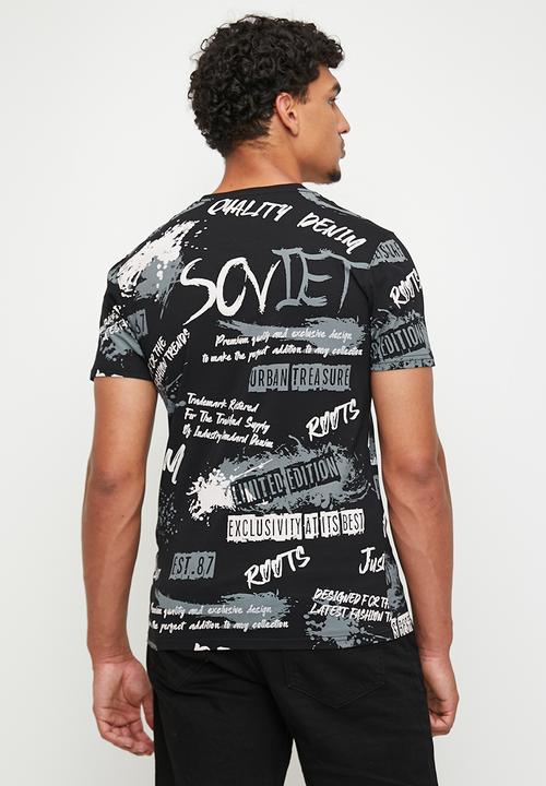 SOVIET - Scorch Tee - Black