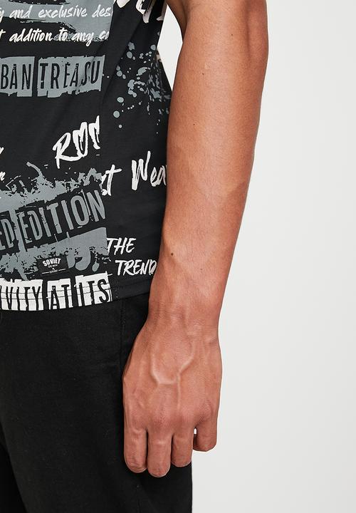 SOVIET - Scorch Tee - Black