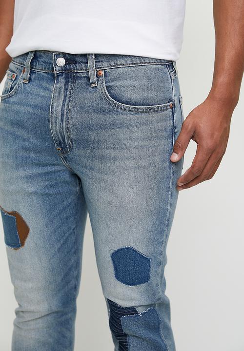 Levi’s® - 502™ Taper all in one patched - blue