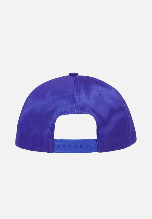 Calvin Klein - Monogram embro cap - sapphire blue
