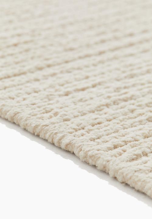 H&M - Cotton runner rug - natural white