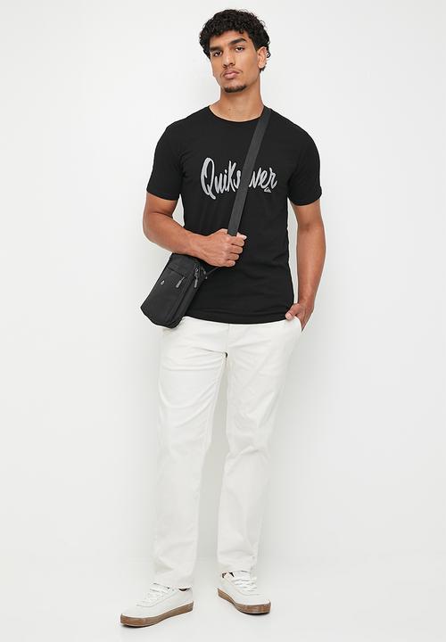 Quiksilver - Script Ss - black (KVJ0)