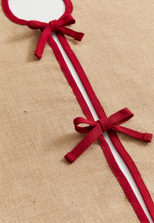 H&M - Jute christmas tree skirt - beige