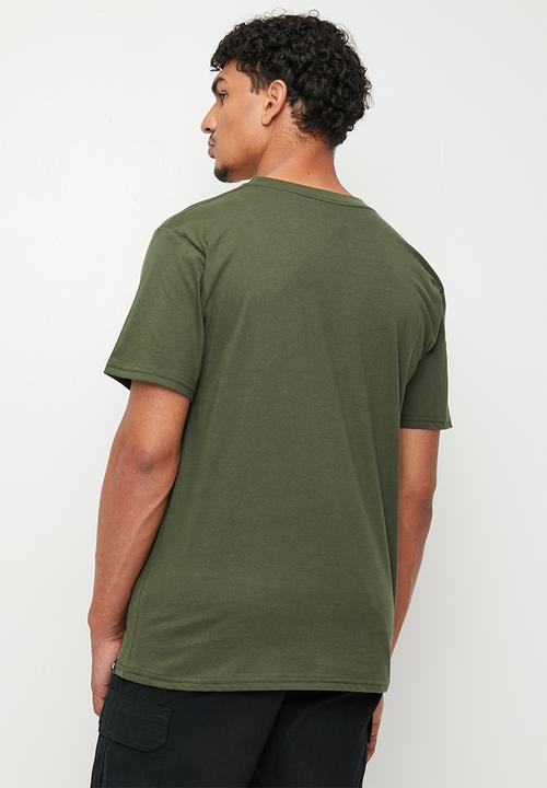 DC - DC Star Short Sleeve Dark Green Logo - Deep Depths