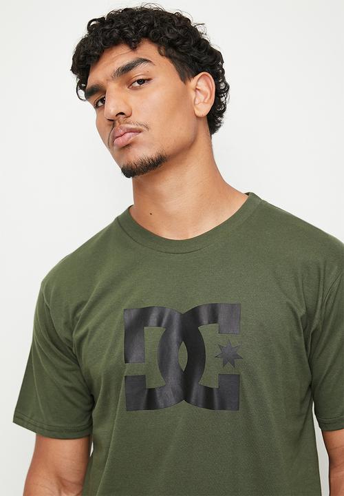DC - DC Star Short Sleeve Dark Green Logo - Deep Depths