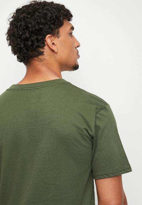 DC - DC Star Short Sleeve Dark Green Logo - Deep Depths