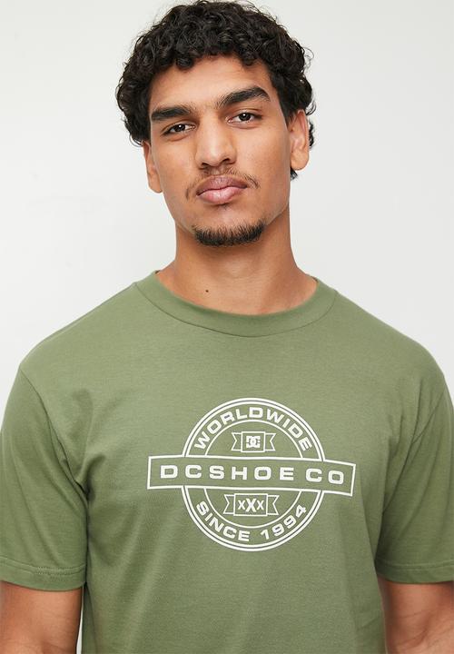 DC - Around Here Short Sleeve Tee  -  Olive