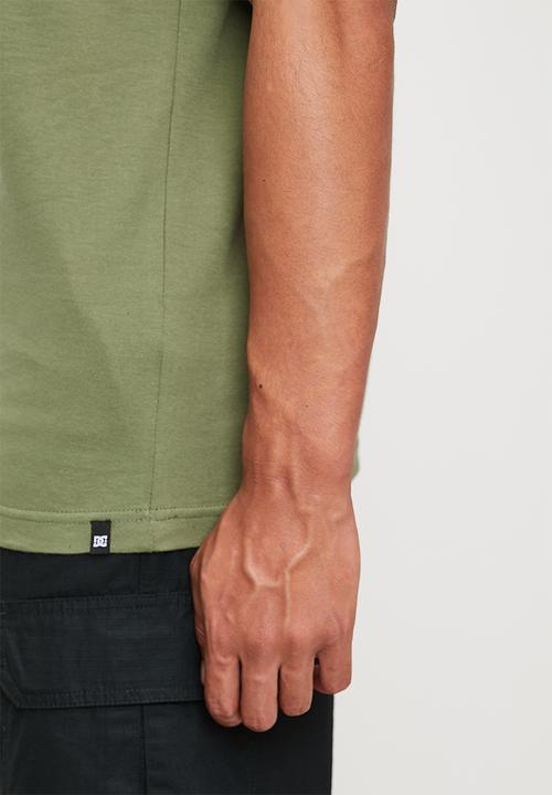 DC - Around Here Short Sleeve Tee  -  Olive