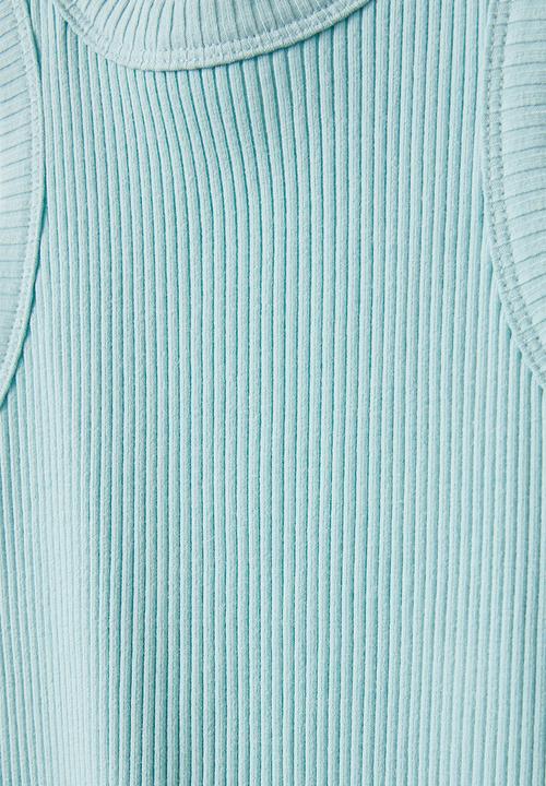 Cotton On - Eleanor tank - barber blue