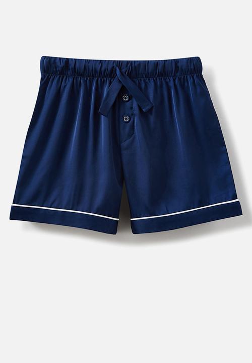 Cotton On - Casey short sleeve pyjama set - in the navy