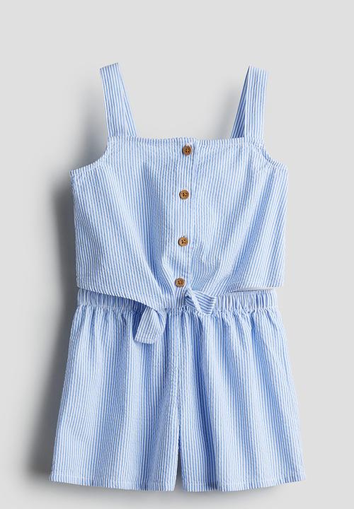 H&M - 2-Piece set - light blue & striped