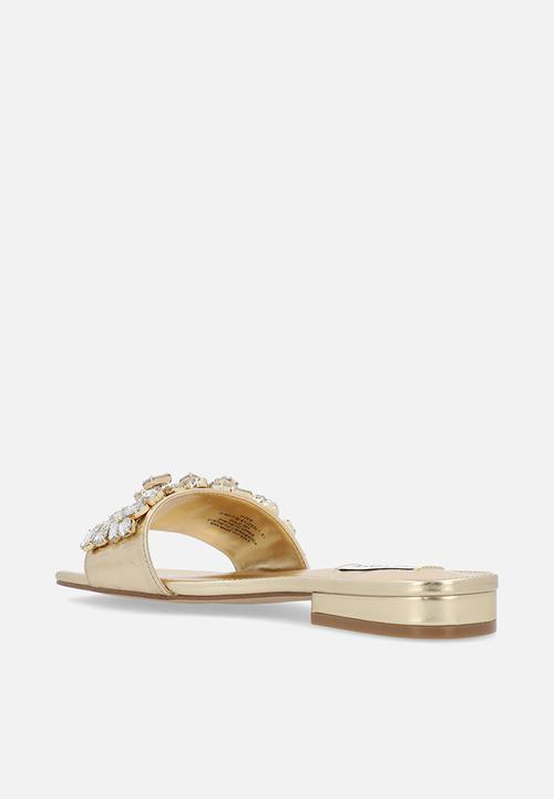 Steve Madden - Vizer slip-on sandal - gold