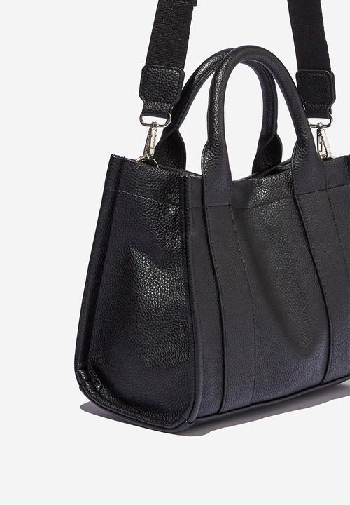 Rubi - The midi stand by tote - black pebble