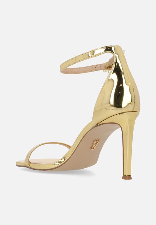 Steve Madden - Pivotal barely there heel - gold