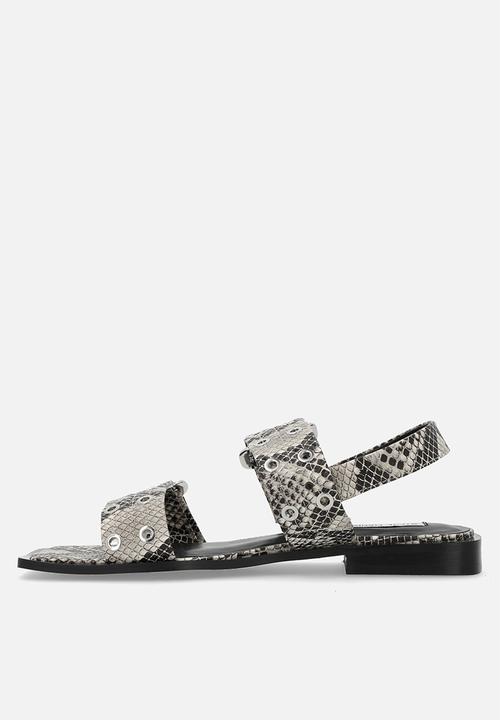 Steve Madden - Saria ankle strap sandal - lt beige snk
