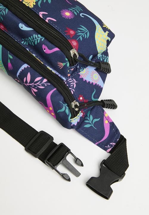 Pop Candy - Dino print moonbag - blue