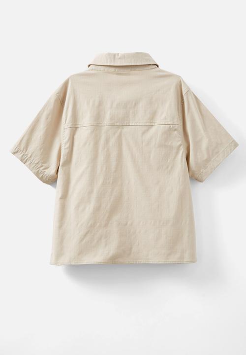 Cotton On - Russell short sleeve shirt - rainy day