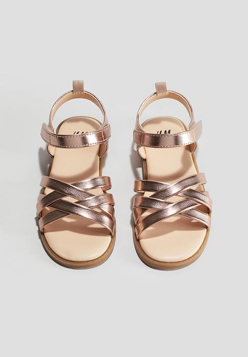 H&M - Sandals - bronze-coloured 
