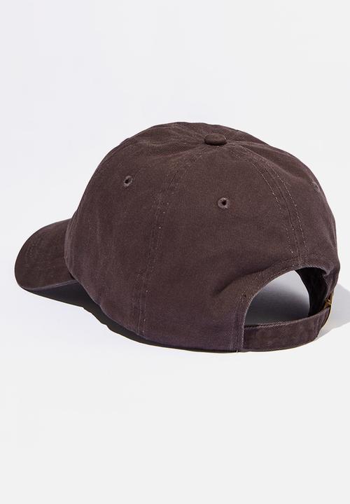 Rubi - Classic dad cap - hand drawn flowers/charcoal