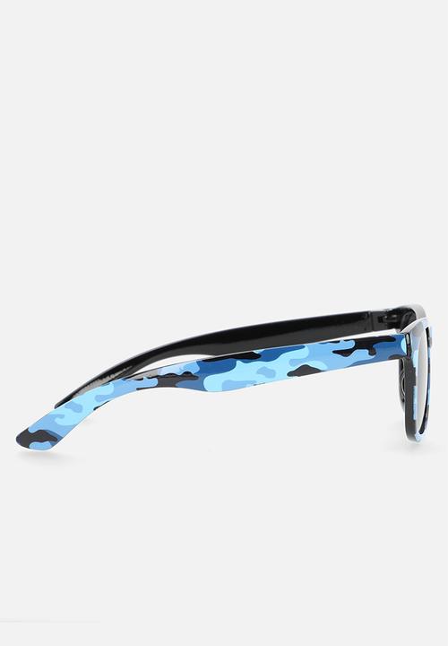 Pop Candy - Camo print sungalsses-blue