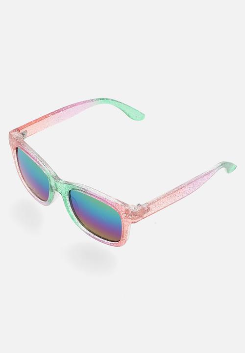 Pop Candy - Tie dye wayferer sunglasses-multi