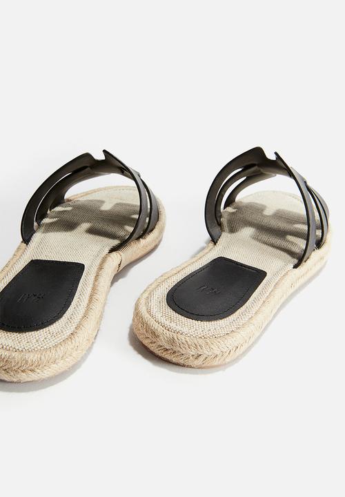 H&M - Espadrille sandals - black