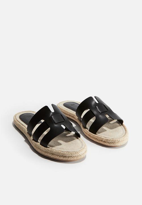 H&M - Espadrille sandals - black