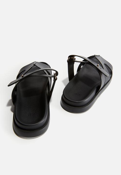 H&M - Sandals - black