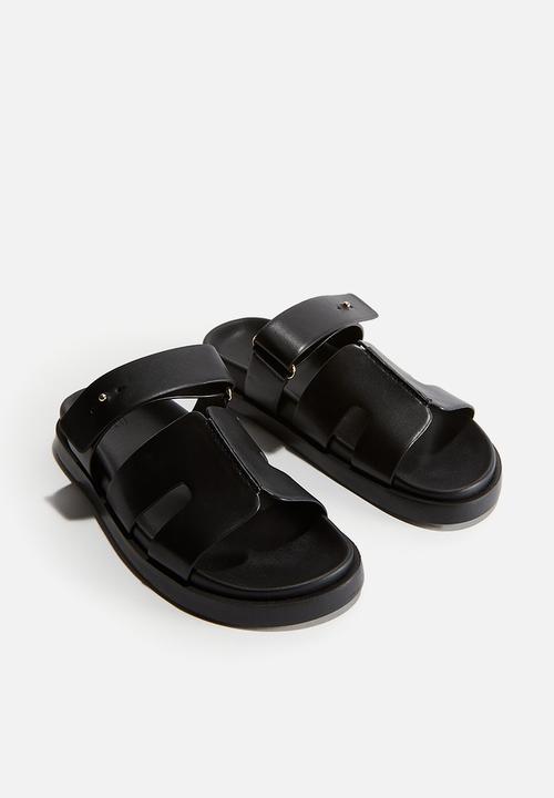 H&M - Sandals - black