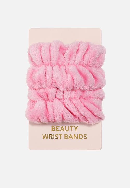 H&M - 2-Pack beauty wristbands - pink