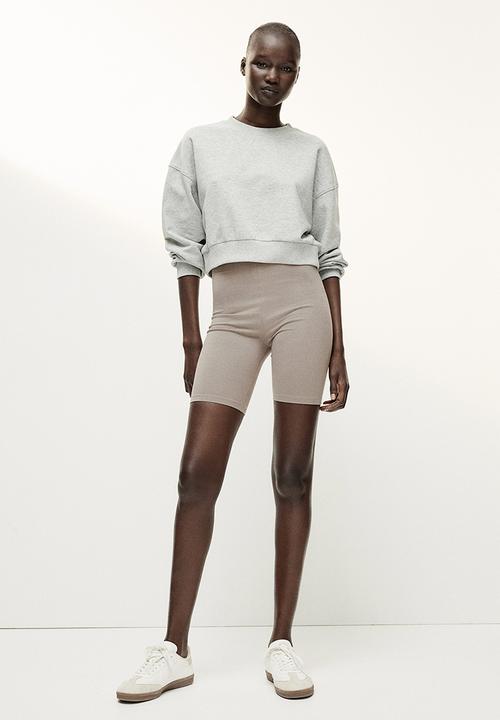H&M - Cycling shorts - greige 