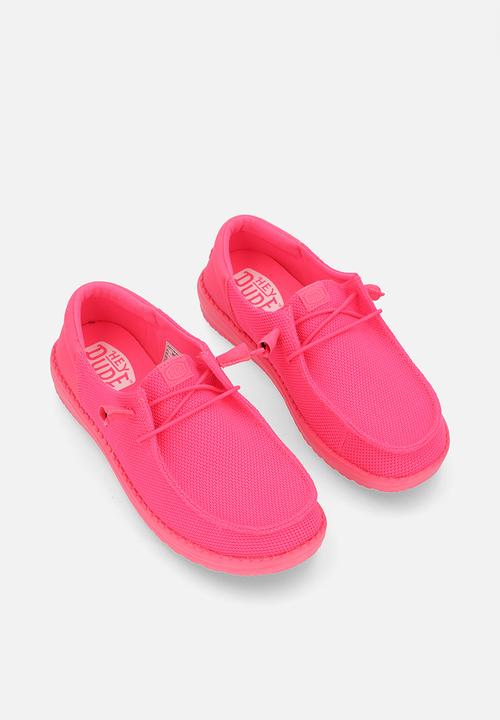 Hey Dude - Wendy Funk Mono Slip-On - Electric Pink