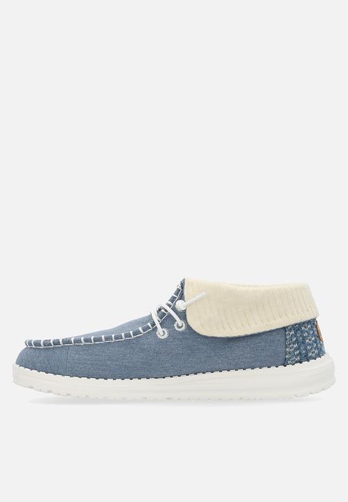 Hey Dude - Wendy Fold Boho Slip-On - Blue